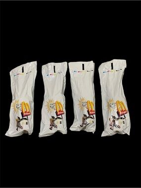 McDonalds 2026 FIFA World Cup Collectible Cups Sealed Lot of 4 Blind Bag Mystery